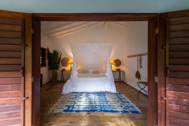 Casa vacanze di lusso sulla spiaggia a Trancoso, Bahia