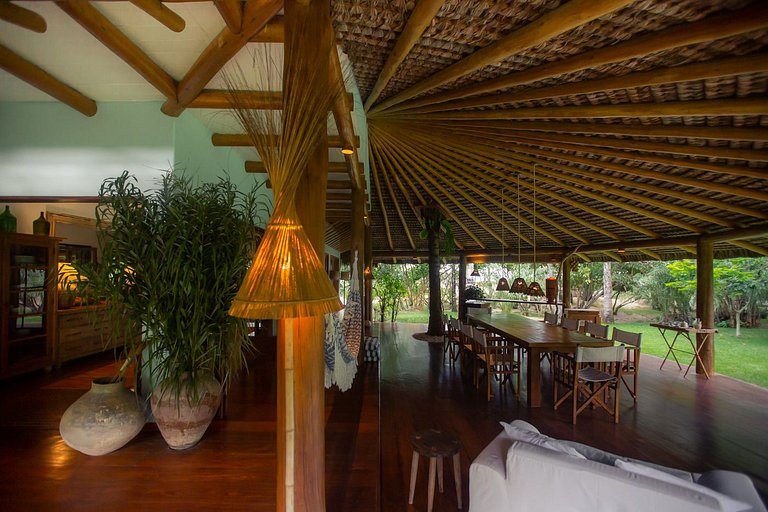 Casa vacanze di lusso sulla spiaggia a Trancoso, Bahia