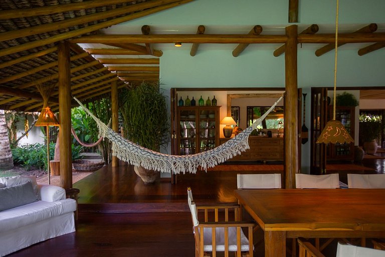 Luxus-Ferienhaus am Strand in Trancoso, Bahia