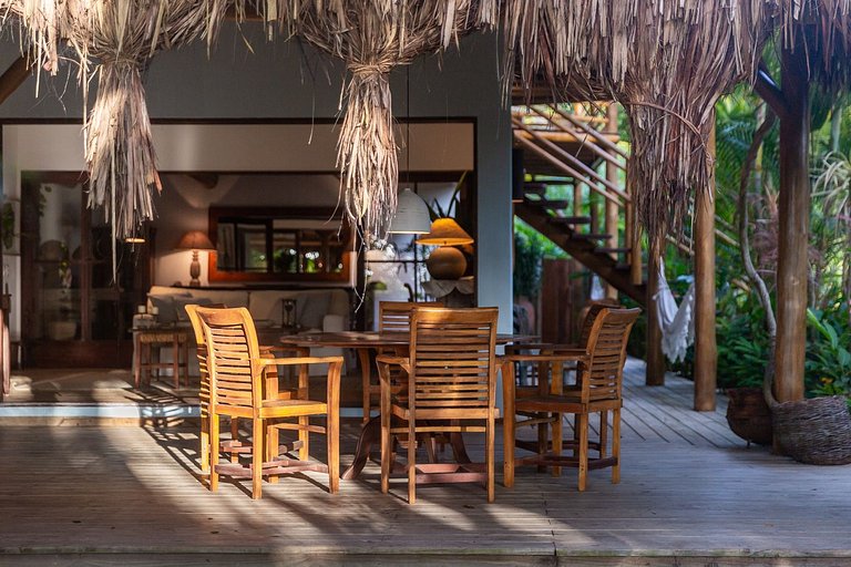 Luxus-Ferienhaus am Strand in Trancoso, Bahia
