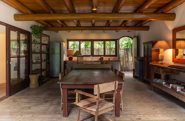 Luxus-Ferienhaus am Strand in Trancoso, Bahia