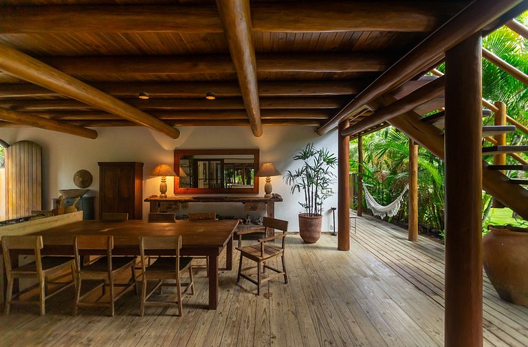 Luxus-Ferienhaus am Strand in Trancoso, Bahia