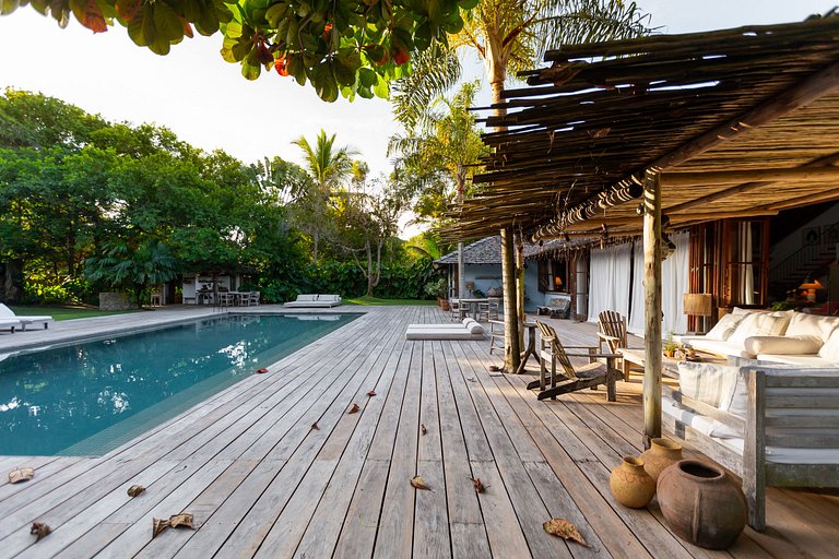 Location saisonnière de villa de luxe à Trancoso, Bahia