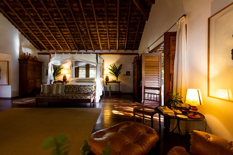 Location saisonnière de villa de luxe à Trancoso, Bahia