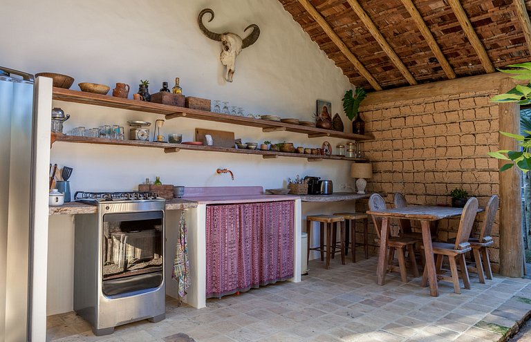 Affitto vacanze capanna di lusso Casa Cabana Trancoso Bahia