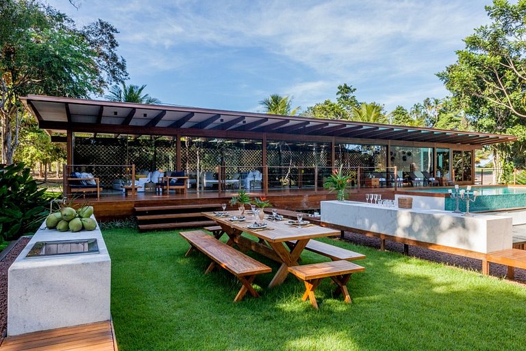 Luxus-Ferienhaus in Trancoso, Bahia