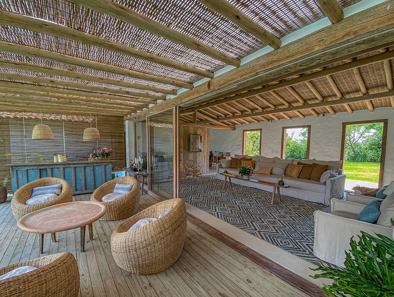 Maison de luxe de vacances à Trancoso, Bahia