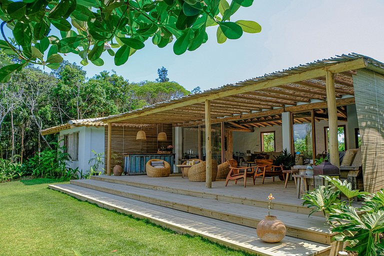 Maison de luxe de vacances à Trancoso, Bahia