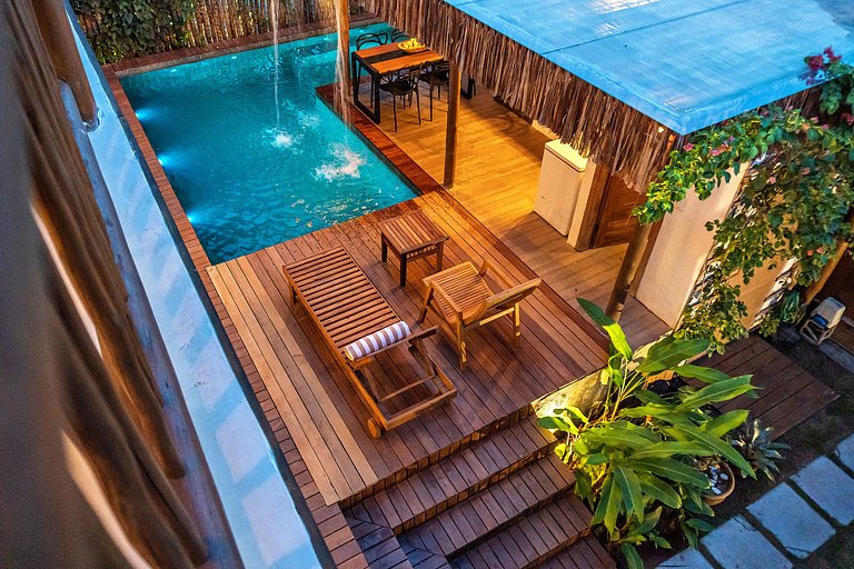 Casa Araçá Trancoso - Waterfall near the beach