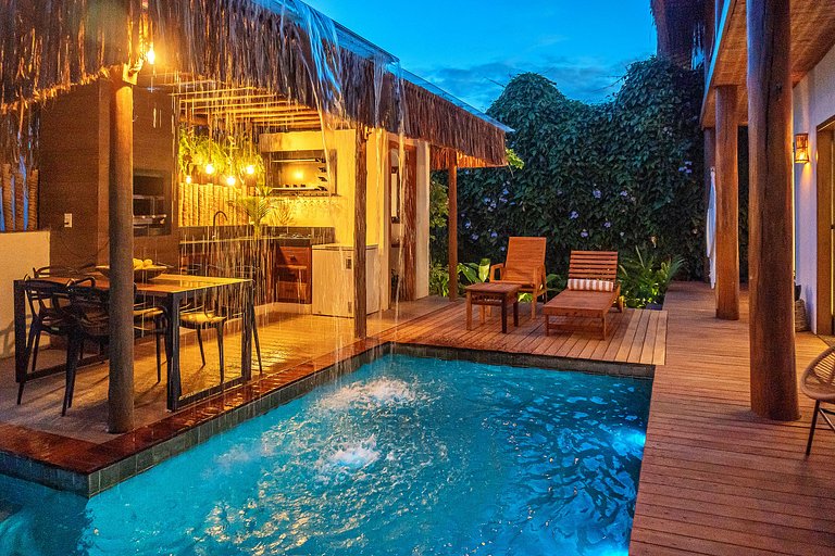 Casa Araçá Trancoso - Waterfall near the beach