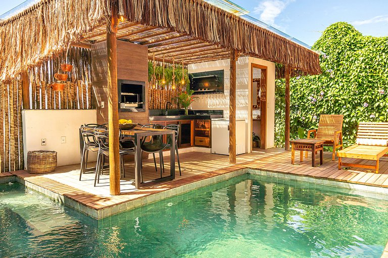 Casa Araçá Trancoso - Waterfall near the beach