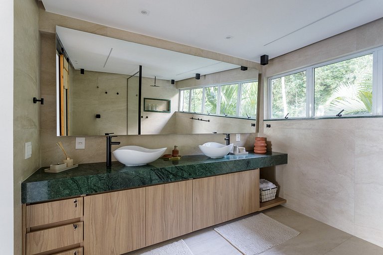Luxus-Ferienhaus am Strand von São Conrado