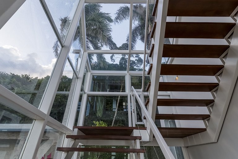 Luxus-Ferienhaus am Strand von São Conrado
