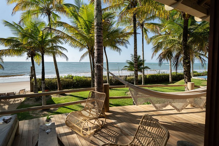 Luxus-Ferienhaus am Strand von Ponta da Barra, Trancoso,