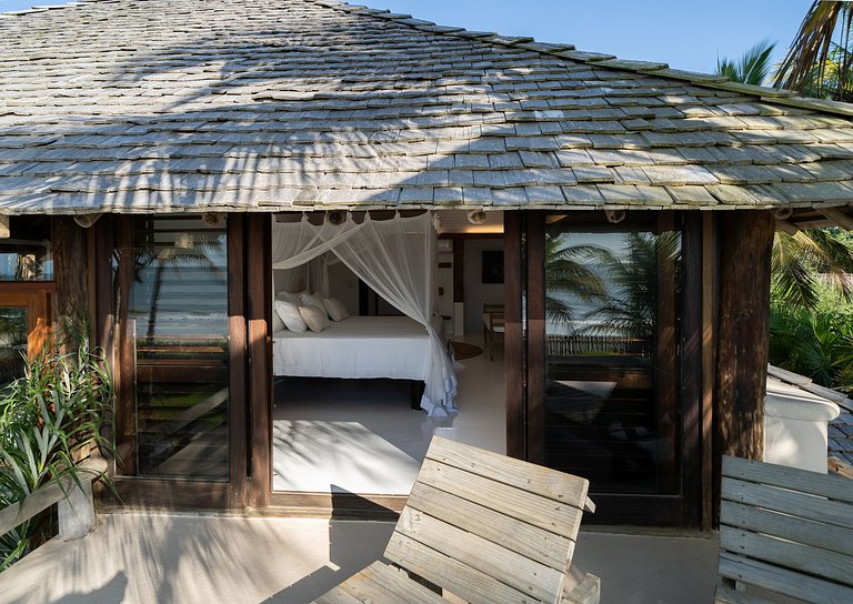Luxus-Ferienhaus am Strand von Ponta da Barra, Trancoso,