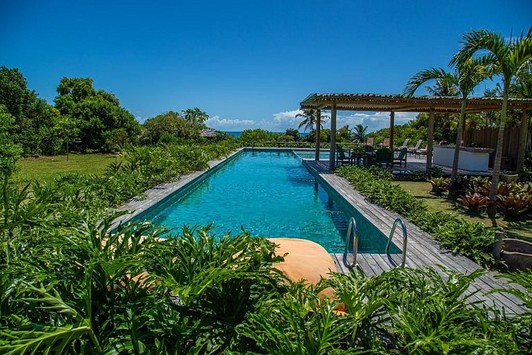 Ferienhaus mit Meerblick – Praia do Espelho, Bahia