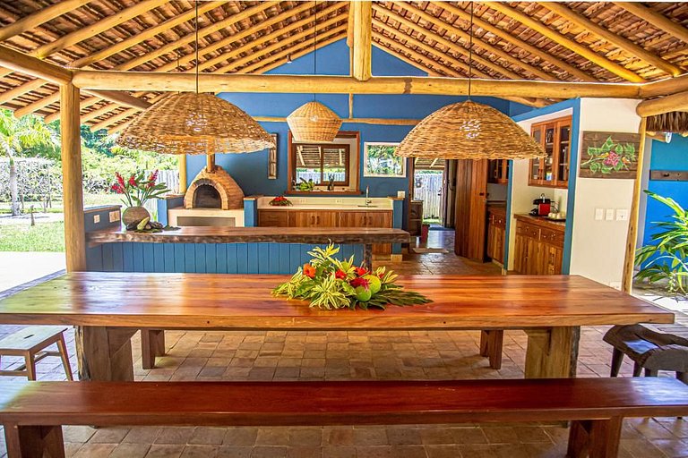 Ferienhaus mit Meerblick – Praia do Espelho, Bahia