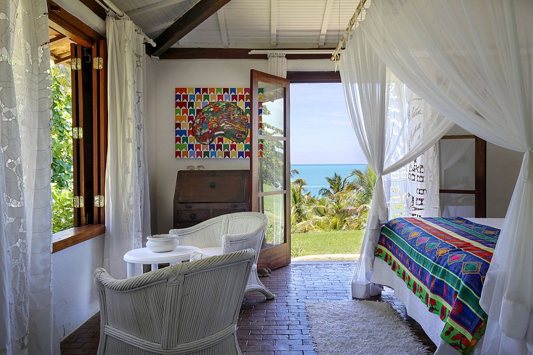 Casa vacanze vista mare a Praia do Espelho, Bahia