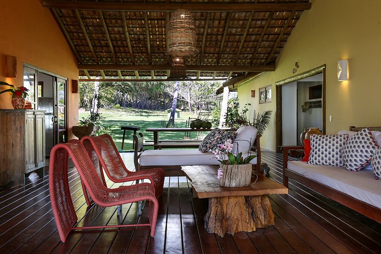 Ferienhaus mit Meerblick zur Saisonmiete – Bahia