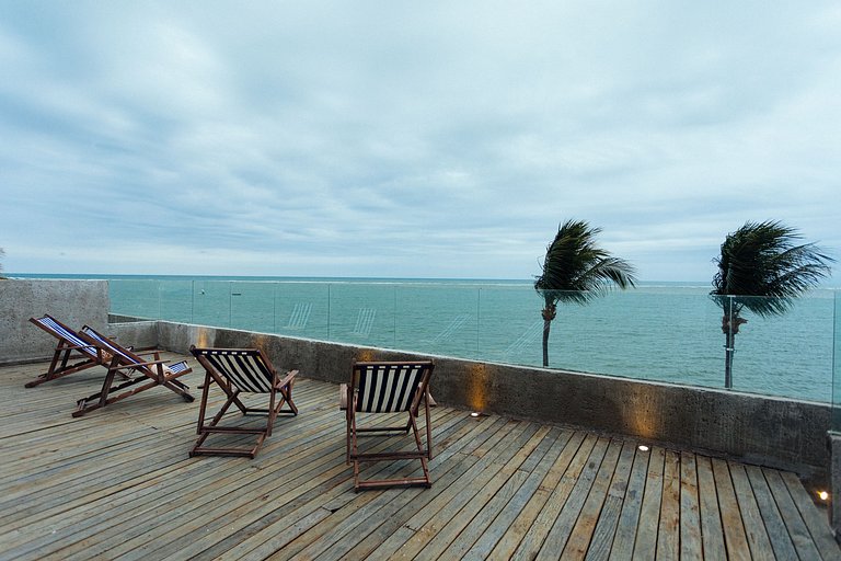 Luxus-Ferienvermietung am Strand in Alagoas