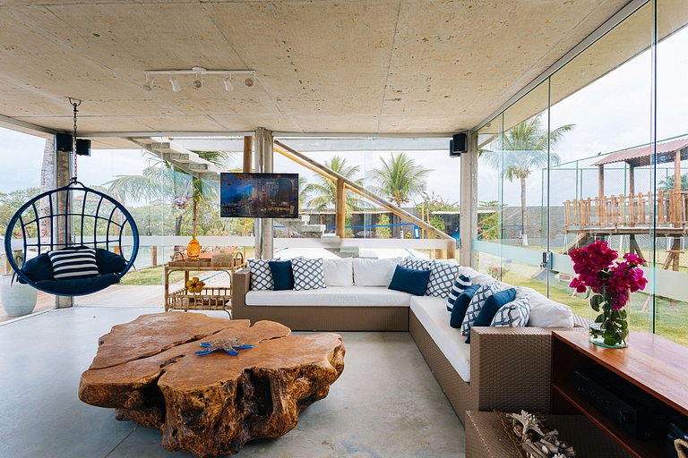 Location de luxe saisonnière à la plage à Alagoas