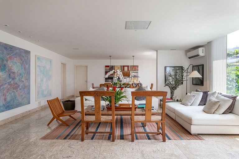 Ferienwohnung in Strandnähe von Leblon, RJ