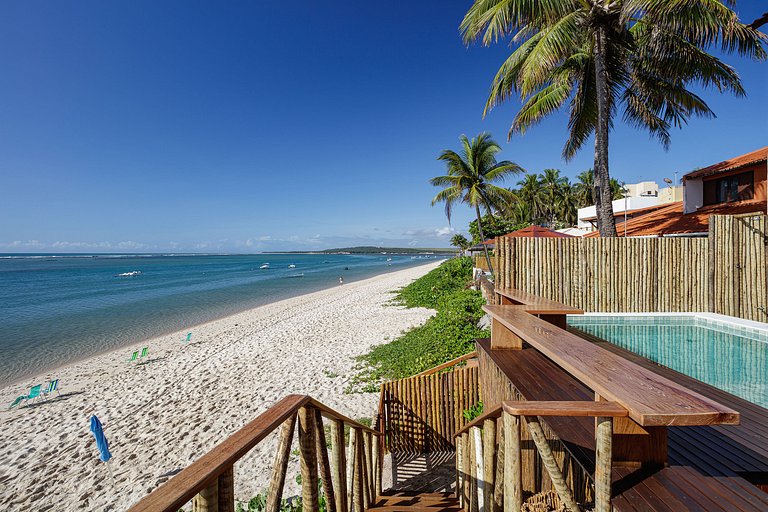 Affitto stagionale di lusso sulla spiaggia a Alagoas