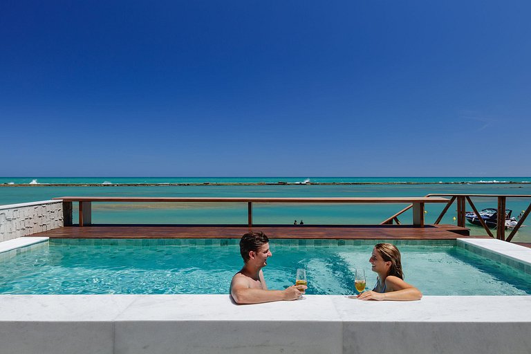 Luxus-Ferienvermietung am Strand in Alagoas