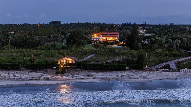 Vila Terra dos Ventos au bord de la mer