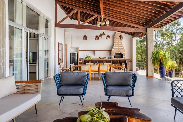 Vila Terra dos Ventos direkt am Strand