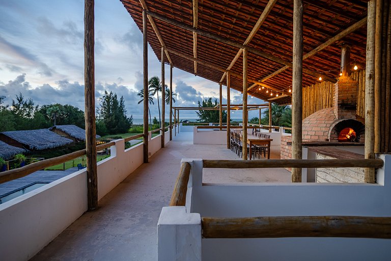 Vila Terra dos Ventos au bord de la mer