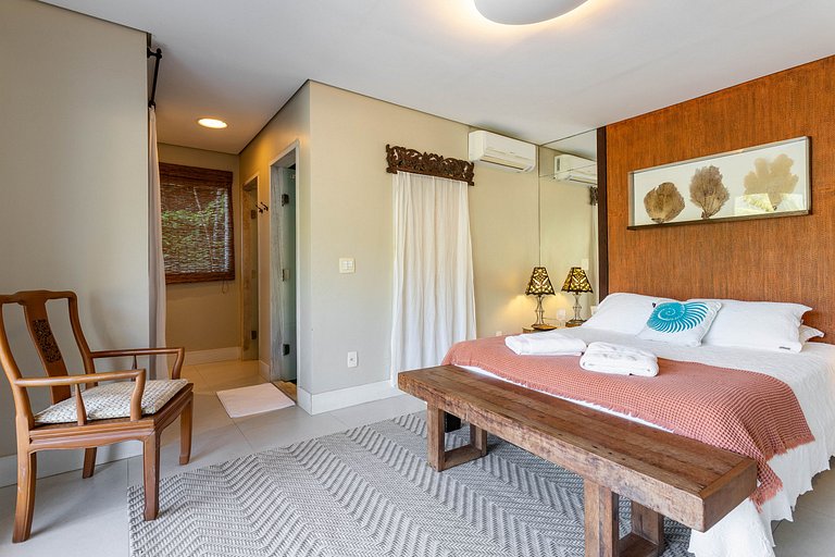 Casa de Luxo Frente Mar – Piscina, Pier e Praia Particular