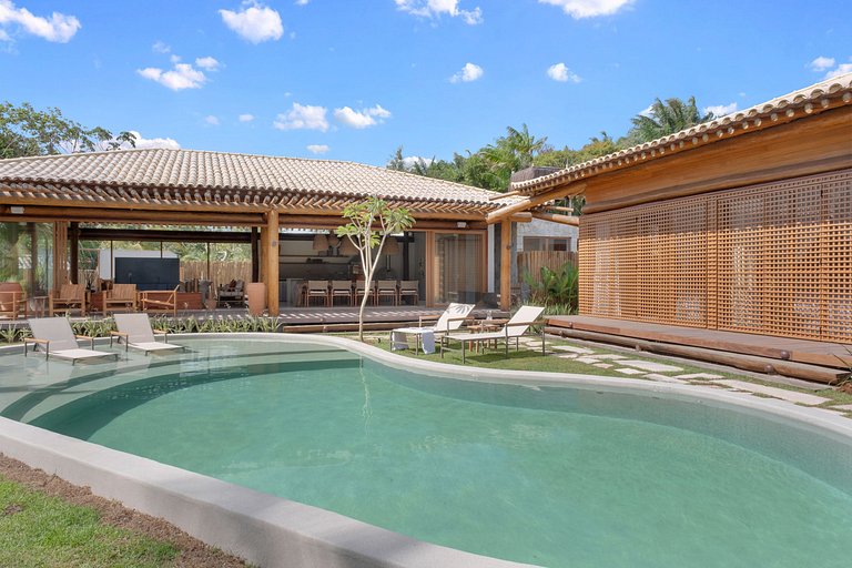 Casa Guarini | Casa de Luxo na Praia dos Algodões, Maraú