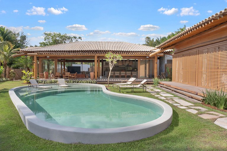 Casa Guarini | Luxusvilla in Algodões, Maraú, Brasilien