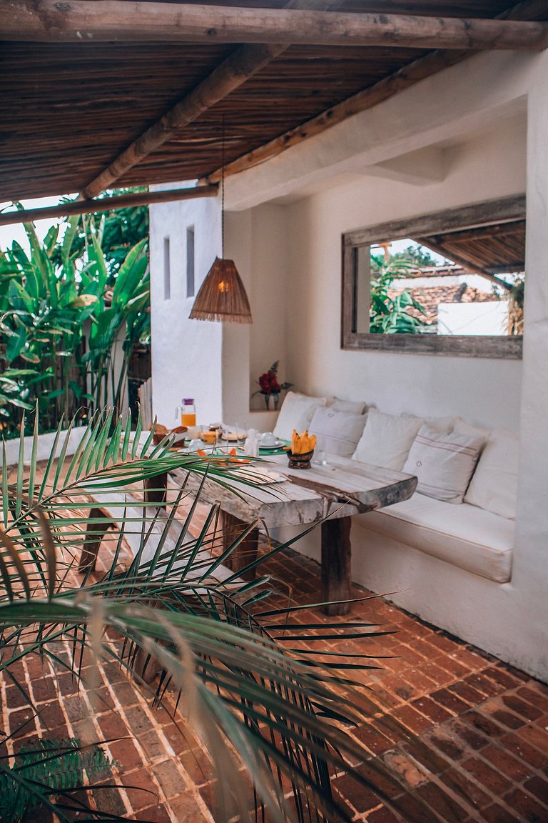 Ferienhaus zur Miete mit Meerblick am Quadrado in Trancoso