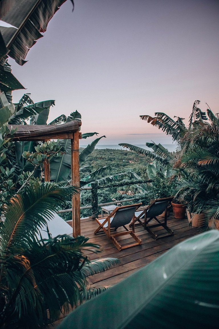 Ferienhaus zur Miete mit Meerblick am Quadrado in Trancoso