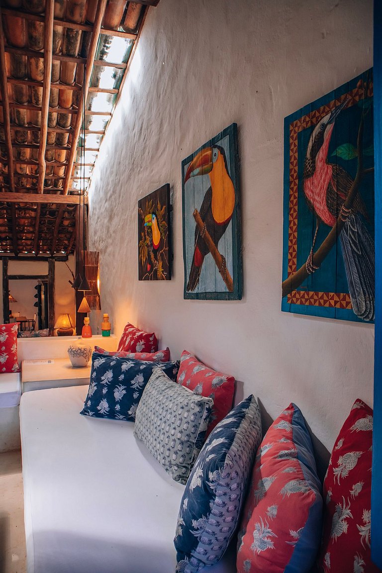 Casa in affitto con vista mare nel Quadrado di Trancoso