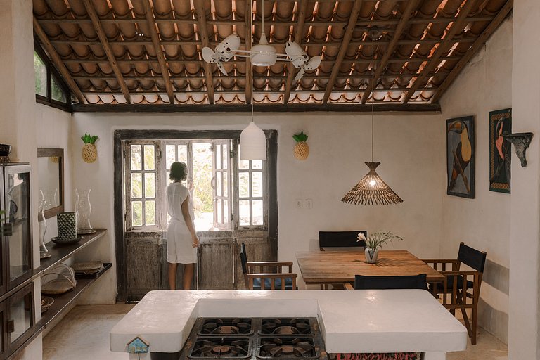 Casa aluguel vista mar Quadrado Trancoso Bahia