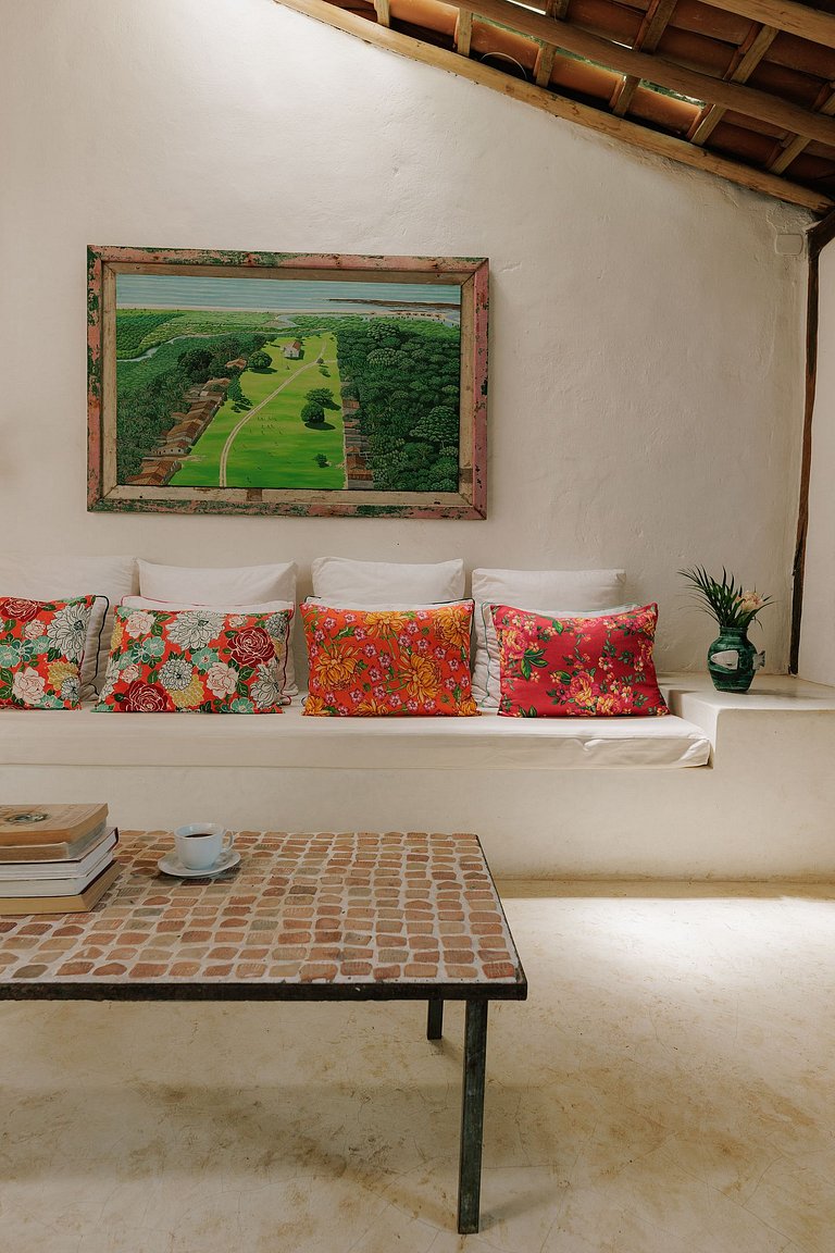 Ferienhaus zur Miete mit Meerblick am Quadrado in Trancoso