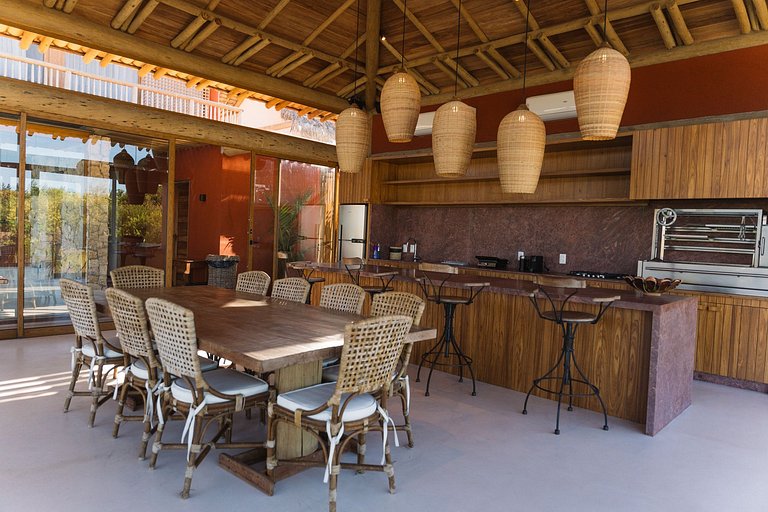 Luxuriöses Ferienhaus am Strand in Preá, Ceará