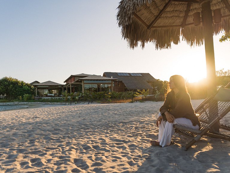 Maison de luxe pour les vacances au bord de la plage à Ceará