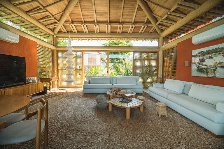 Luxury vacation home on Preá beach, Ceará