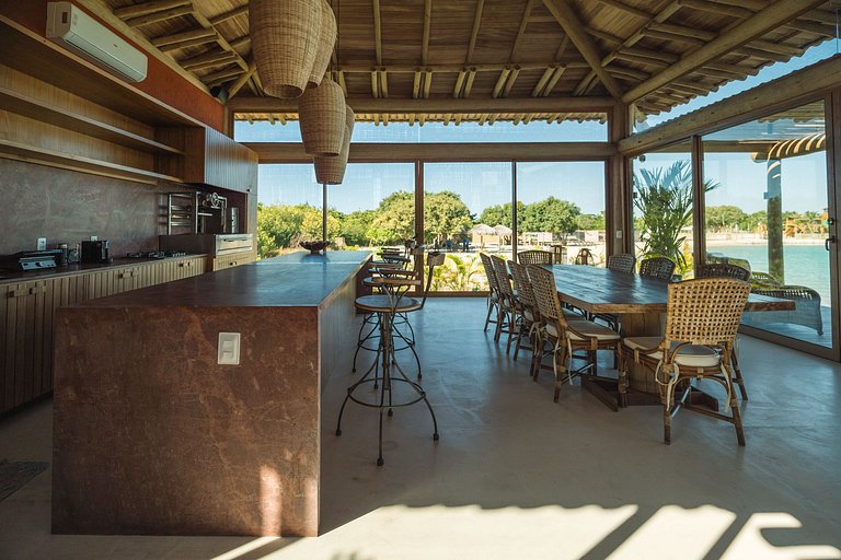 Casa Luxo de temporada em praia no Preá Ceará