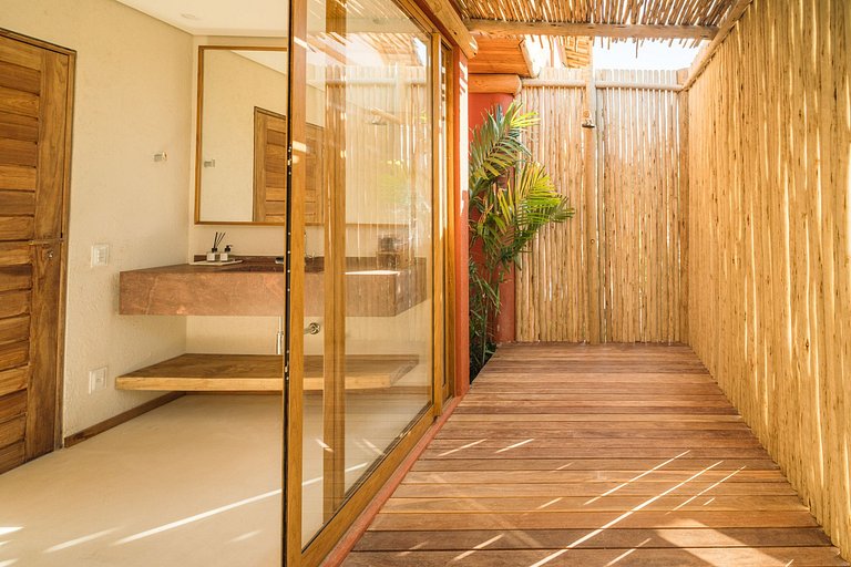 Maison de luxe pour les vacances au bord de la plage à Ceará