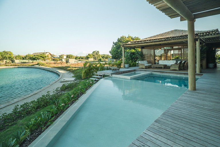 Luxuriöses Ferienhaus am Strand in Preá, Ceará