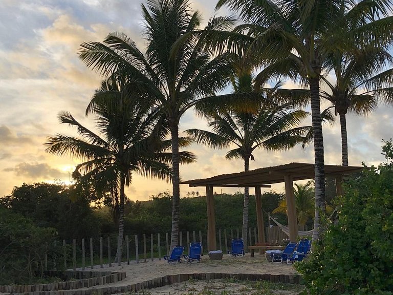 Aluguel casa na praia Luxo temporada Trancoso Bahia