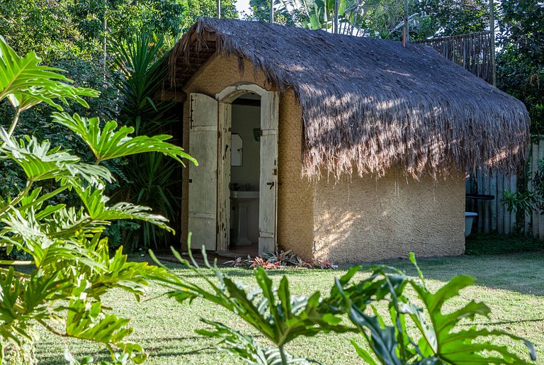 Casa Cabana luxo aluguel temporada Trancoso Bahia