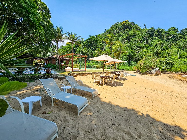 Casa de praia de temporada em Ilha em Angra dos Reis no RJ