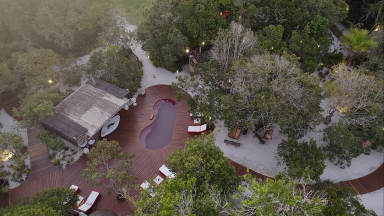 Casa luxo de temporada Caraíva Bahia