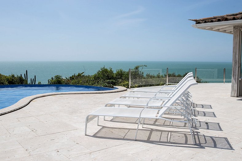 Casa Luxo de temporada com vista mar em Búzios RJ
